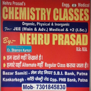 Nehru Prasads Chemistry Classes